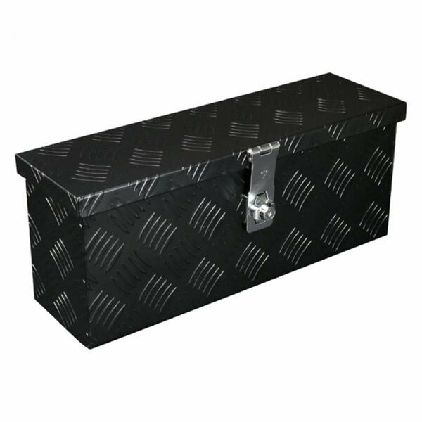 Overtime 20 in. Black Aluminum Heavy Duty Tool Box OV3744956